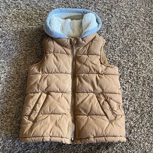 Toddler boy puffy vest